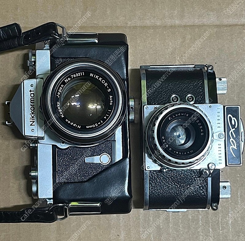 < 오리지널 컨디션 > 올드스쿨 독일제 드레스덴산 오리지널 EXA mini 기계식 수동 필름카메라 + MERITAR 50mm f2.9