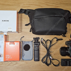 소니카메라 ZV-E10 (단렌즈, 슈팅그립, 스트랩, 가방 기타 포함)