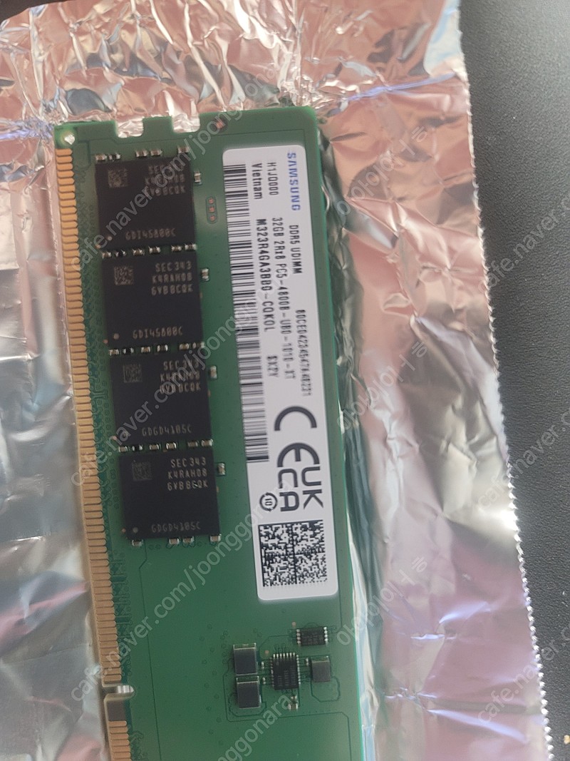 DDR5 32기가 삼성 램 판매합니다