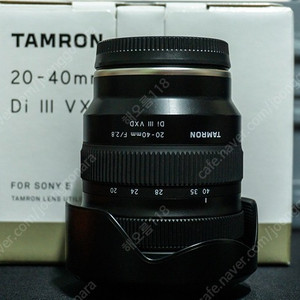 탐론20-40mm F/2.8 lll VXD 소니FE용 렌즈급매