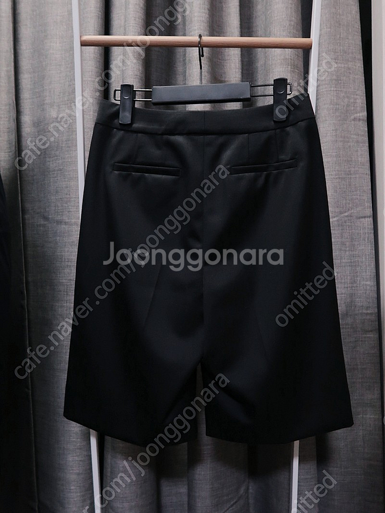 메르시비앙 메비 버뮤다팬츠 / 블랙 / 2사이즈/ B품 새제품--3