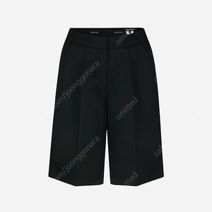 메르시비앙 메비 버뮤다팬츠 / 블랙 / 2사이즈/ B품 새제품