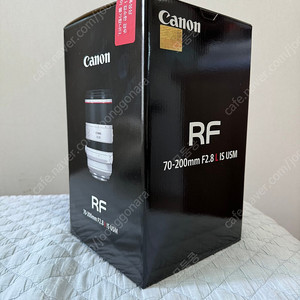 캐논 RF70-200 F2.8 (알아빠) 단순개봉 새상품