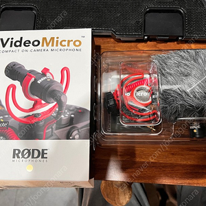 RODE VideoMicro / 로데 비디오 마이크 판매합니다.