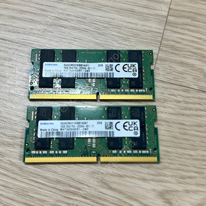 삼성 DDR4 3200AA 16GB 노트북 램 메모리
