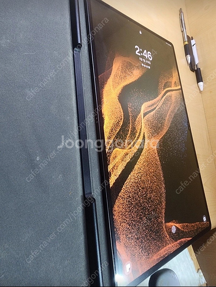 갤럭시탭 s8 울트라 256gb 팝니다 맥스봉 케이스포...--1