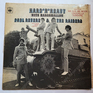 폴 리비어 앤 레이더스 Paul Revere & The Raiders - Hard'n Heavy (LP)