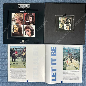 <특별 할인> [희귀] The Beatles LET IT BE UK HMV CD Box Set 비틀즈 영국산 초판