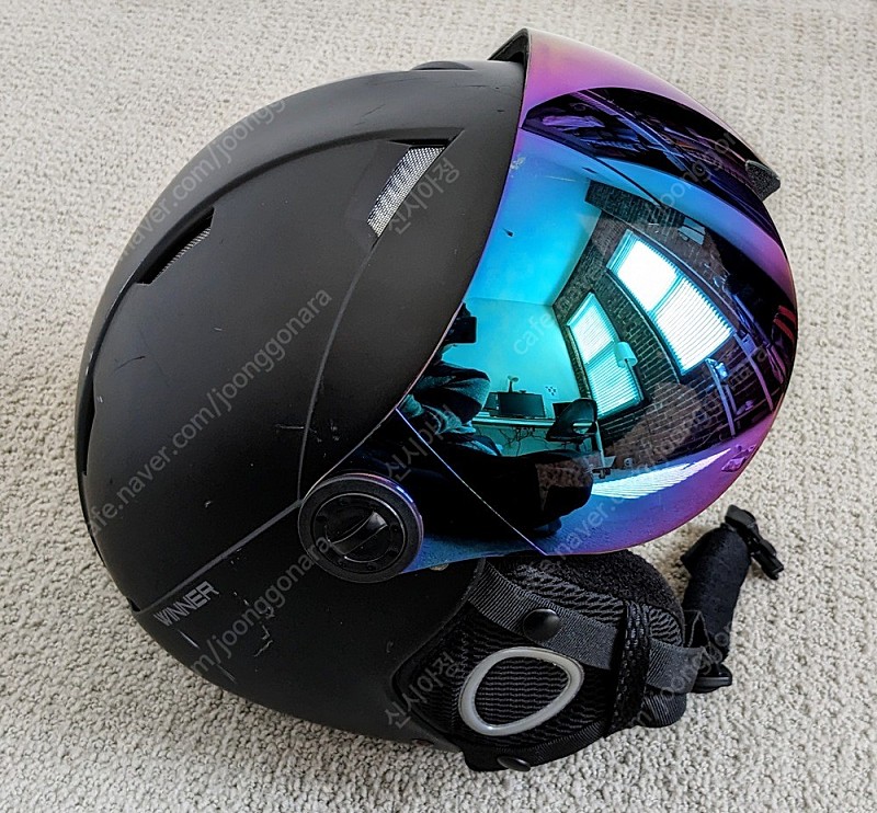 스키 스노보드 바이저 헬멧