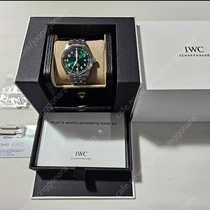 IWC 마크 20 녹판 23년 2월