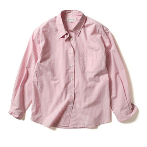 토마스모어 THOMASMORE TE1-SH03 레인 스트라이프 셔츠-핑크바오 판매