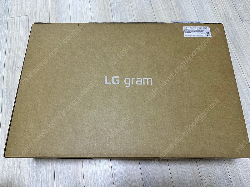 [미개봉 새제품]LG전자 그램 노트북 15ZB90R-GP56ML 팝니다. ﻿
