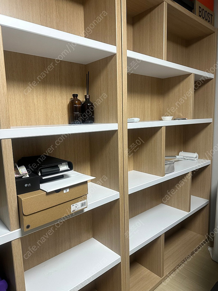 5단 책꽂이 2개--0