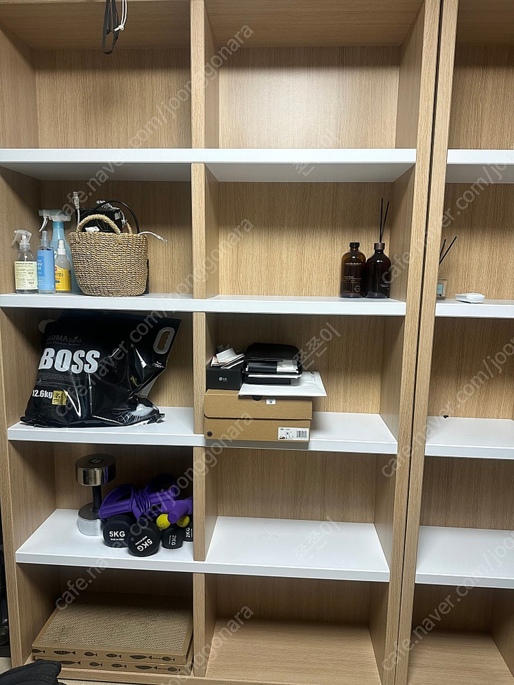 5단 책꽂이 2개--1