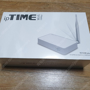 [팝니다] (새제품) ipTIME N104E plus 유+무선 공유기 (￦16,000)