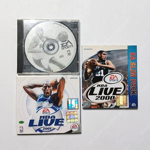 NBALIVE 97 2000 2001 PC고전게임CD 농구게임