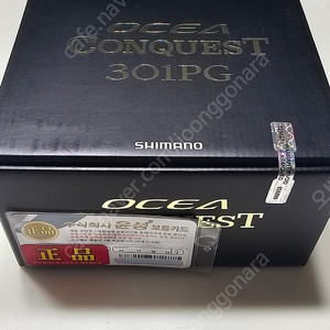 [윤성정품]시마노 16오시아콘퀘스트 301pg 판매합니다 금콩 오콘 301pg
