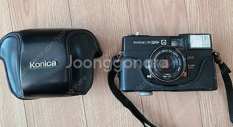 코니카 c35 konica 필름 카메라--1