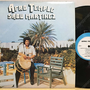 LP ; sabu martinez - afro temple 사부 마르티네즈 엘피 음반 아프로 재즈 jazz