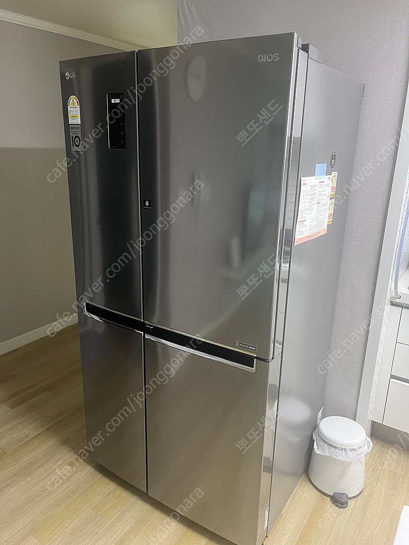 LG 디오스 키친핏 냉장고 판매(636L)