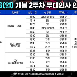 범죄도시4 무대인사 2시(5/6)