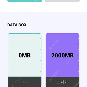 케이티 데이터 2기가 판매합니다.