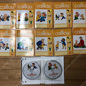 까이유 Caillou 캡틴 까이유 [Captain Caillou] DVD 10장, CD 10장, 대본 (3만 8천원)