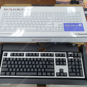 키보드 토프레 REALFORCE for Mac 풀배열 45g PFU Limited Edition 영문배열