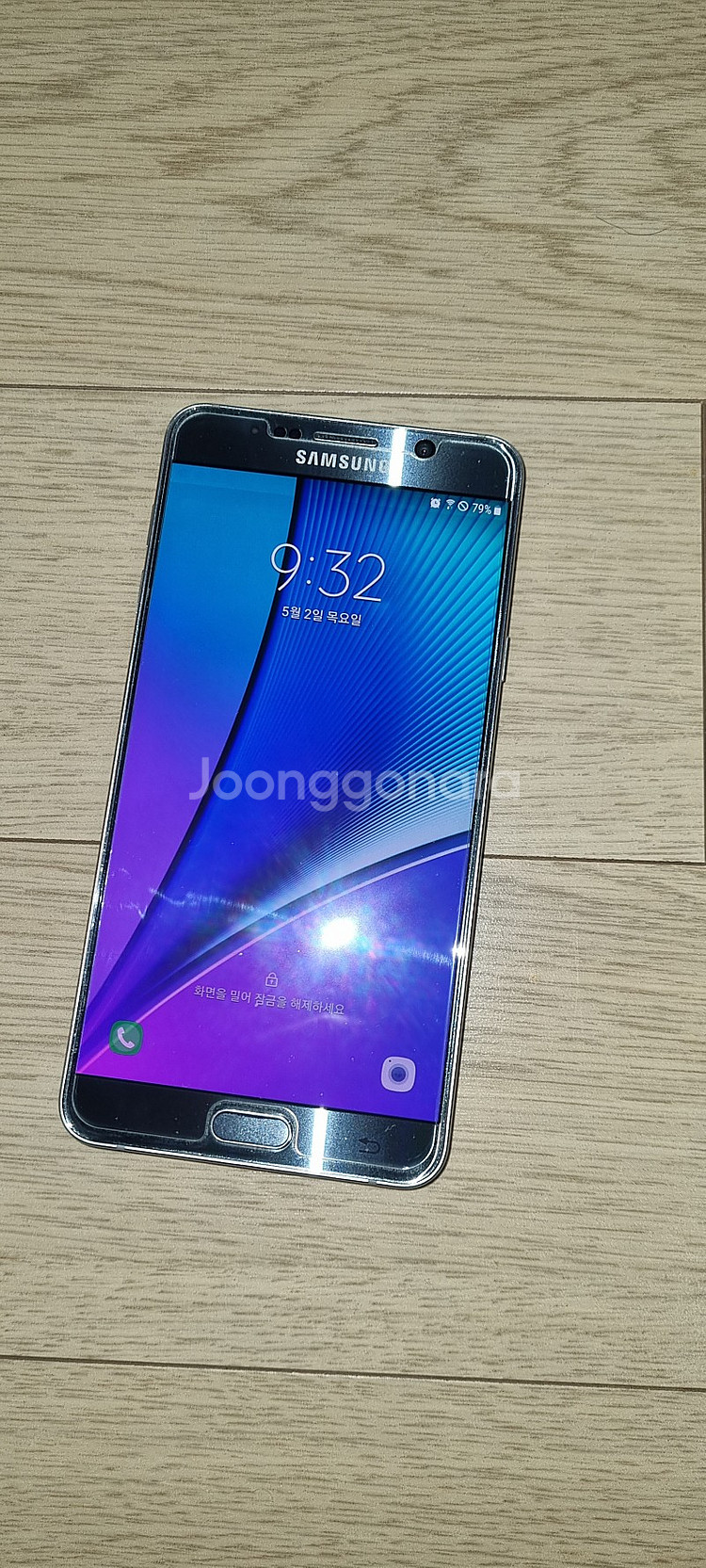 갤럭시 노트5 실버 128gb 중고 판매합니다.--1