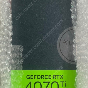 (미개봉) 갤럭시 GALAX RTX 4070ti super ex gamer black oc 16gb 판매합니다