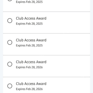 하얏트 hyatt 어워드 Club Access Award (CAA) 판매합니다.