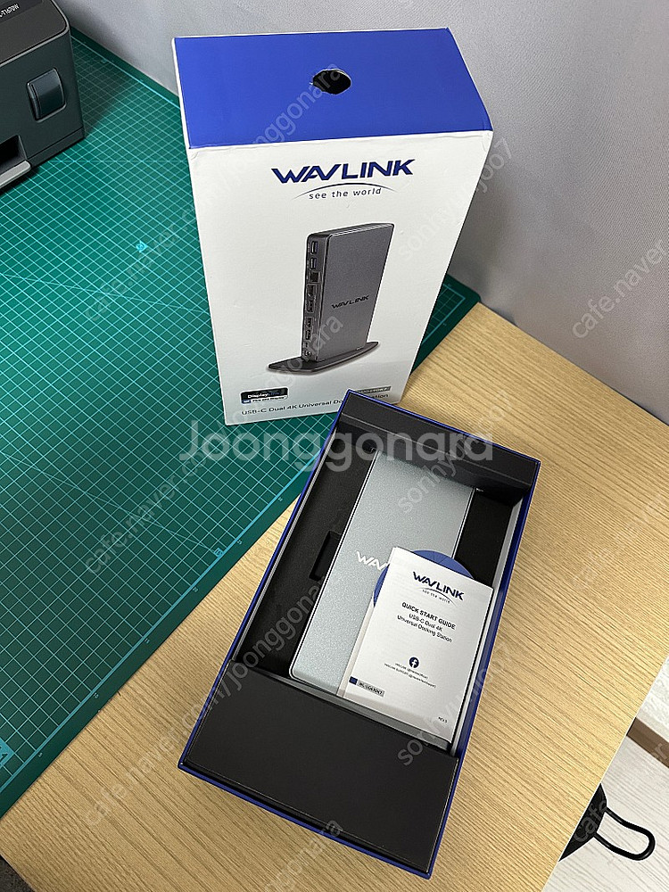 허브팝니다~(wavlink 4k,5k /맥북 디스플레이...--8