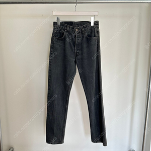 리바이스 levis 501 여성 흑청 데님