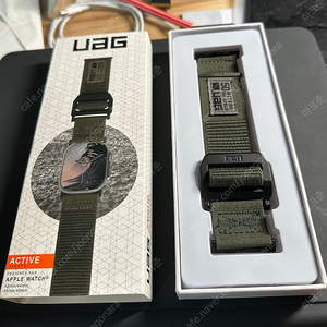 애플워치 UAG 액티브 스트랩 45/49mm 그린