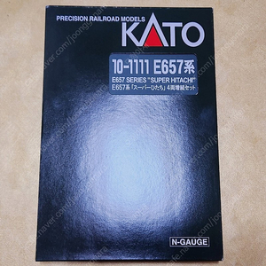 (오늘까지만) [철도모형/기차모형] KATO E657계 증결세트(10-1111) 판매합니다.
