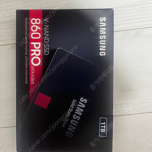 [미개봉] 삼성전자 860 PRO 1TB 새제품 SSD 판매합니다.