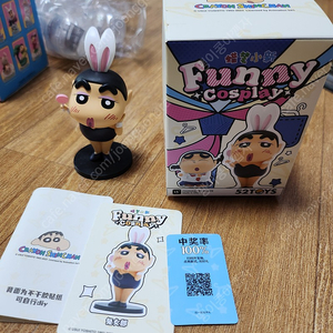 짱구 52TOYS 퍼니 코스프레 바니걸 피규어