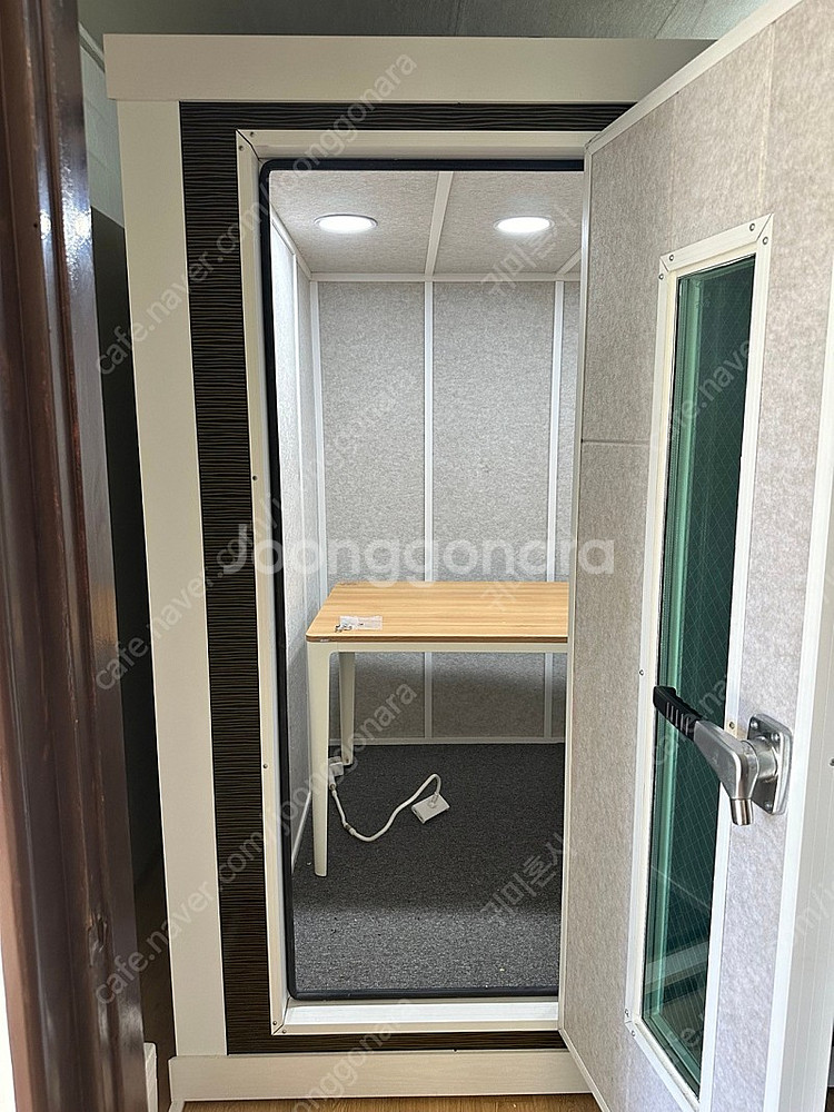 상태 좋은 방음부스 판매합니다 (에어컨 포함)--0