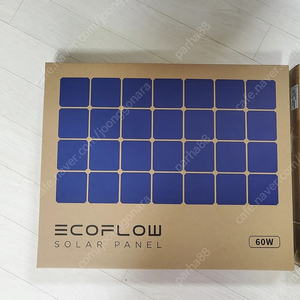 에코플로우 태양광패널 60w ㅡ미개봉