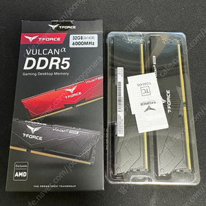 [대전] TEAMGROUP T-FORCE VULCAN DDR5 6000 32GB 팝니다