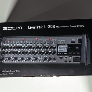 줌 L20R 디지털믹서, 오디오 인터페이스, MTR 머신