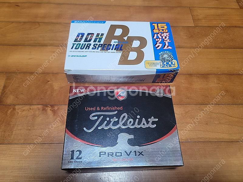 (3만원 일괄) 타이틀리스트 PRO V1X 리피니쉬드볼...--6