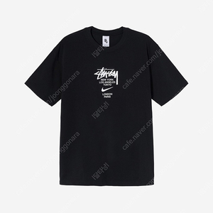 나이키 X 스투시 월드투어 티셔츠 US/EU (블랙) XL
