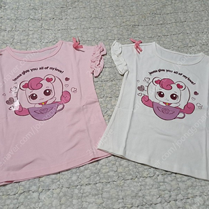 티니핑 아동 티셔츠 100.110.120 새상품