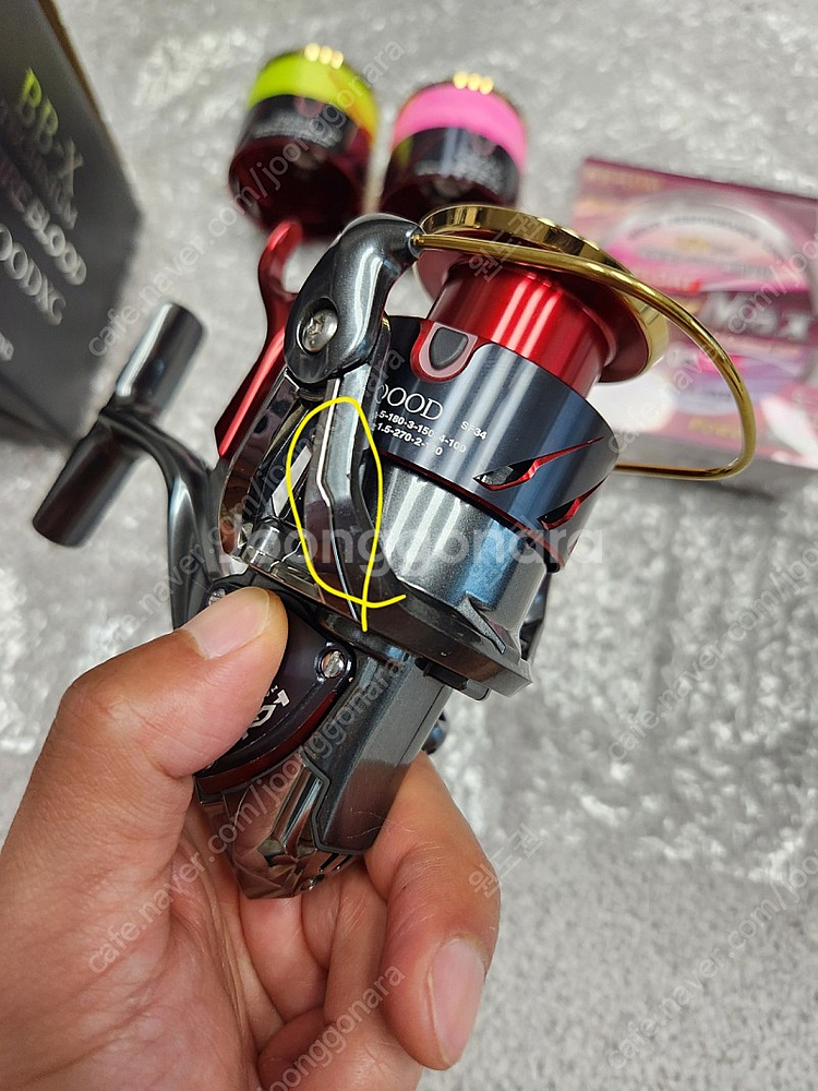 시마노 19파이어블러드 C3000DXG 양방(윤성정품)--3