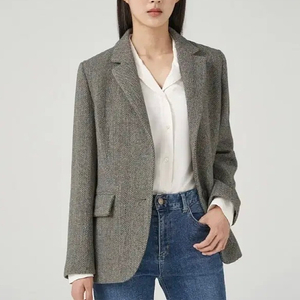 빈폴 23FW 헤리스 체크 자켓 90