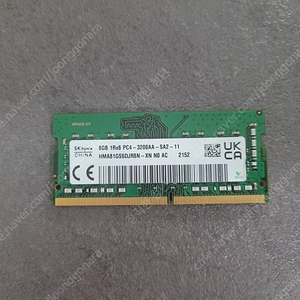 SK하이닉스 노트북 메모리 DDR4 8GB PC4-32 판매합니다.