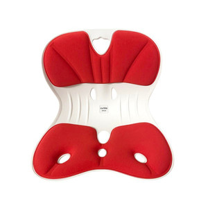 에이블루 커블체어 와이더 바른자세 허리 교정의자 레드 색상