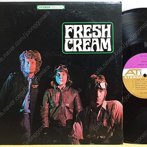 LP ; cream 크림 엘피 음반 2장 60년대 블루스락 하드락 트리오 - 에릭 클랩튼, 잭 부르스, 진저 베이커 rock