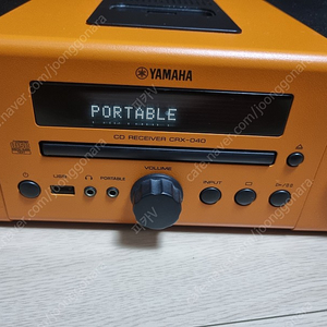 야마하 미니 오디오스피커시스템 CRX-040 블루투스가능